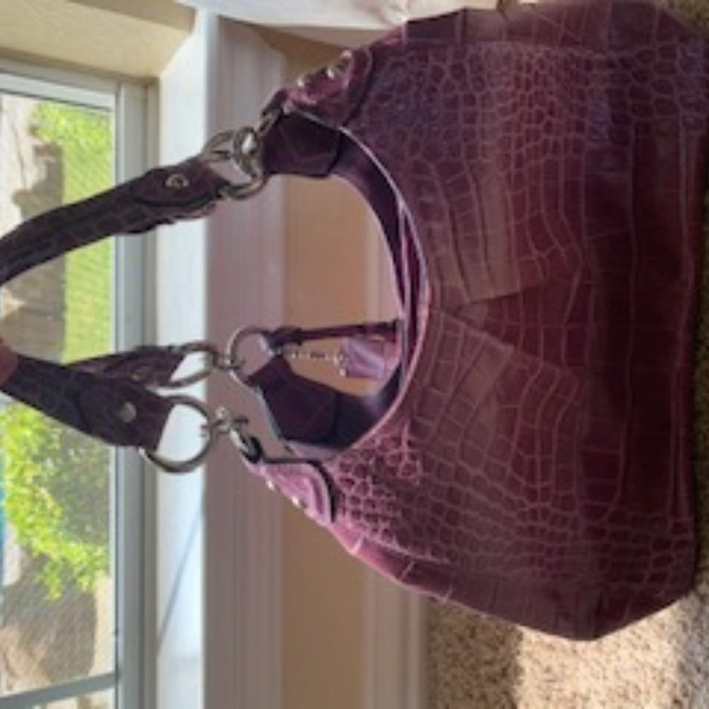 Coach Purple Purse